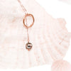 Tahitian Pearl Gold Lariat Necklace